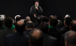 بیانات رهبر انقلاب در مراسم عزاداری اربعین حسینی با حضور هیئت‌های دانشجویی