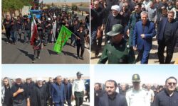 تقدیر و تشکر مسئولان بخش گوگان از حضور گسترده مردم در مراسم های عزاداری اربعین