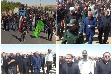 تقدیر و تشکر مسئولان بخش گوگان از حضور گسترده مردم در مراسم های عزاداری اربعین
