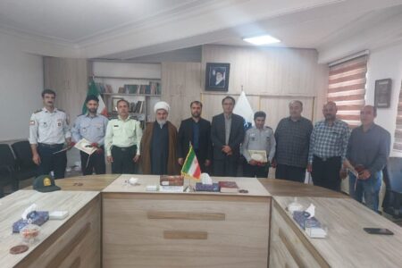 مراسم بزرگداشت روز آتش نشانی و تجلیل از آتش نشانان شهرداری گوگان برگزار شد
