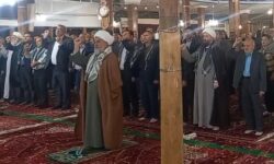 فریاد خشم و انزجار نمازگزاران گوگانی علیه جنایات رژیم جعلی اسرائیل در غزه