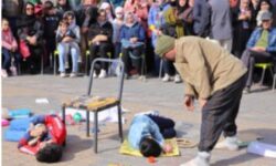 بخش رقابتی جشنواره سراسری تئاتر خیابانی «تبریزیم» در تبریز گشایش یافت