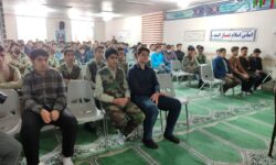 یادواره شهدای دانش آموز و فرهنگی در شهرستان آذرشهر برگزار شد