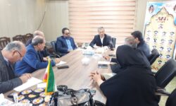 جلسه هم اندیشی شورای اسلامی شهر ممقان با حضور فرماندار و رئیس دادگستری شهرستان آذرشهر