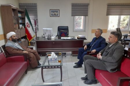 دیدار فرماندار شهرستان آذرشهر و امام جمعه ممقان