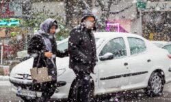 کاهش محسوس دما و آغاز بارش برف در برخی شهرهای آذربایجان‌شرقی