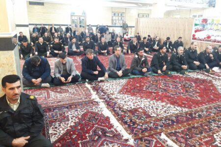 یادواره شهدای فاطمیه حمله تروریستی به پاسگاه راسک در ممقان برگزار شد