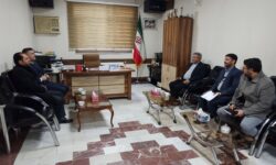 نشست هم‌اندیشی معاونین فرماندار با بخشدار گوگان و بررسی مشکلات بخش گوگان