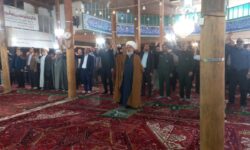 مردم و نمازگزاران منطقه گوگان حمایت و تشکر خود را از عملیات وعده صادق اعلام کردند