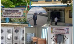 سالن های مطالعه کتابخانه عمومی گوگان توسط خیر گوگانی به کمد اعضا تجهیز گردید