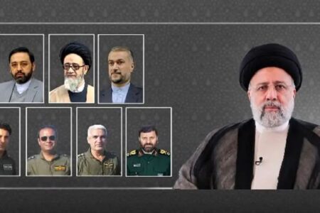 رئیس جمهور و تیم همراه به شهادت رسیدند