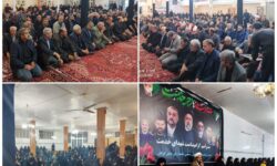 آیین گرامیداشت شهدای خدمت در گوگان برگزار شد