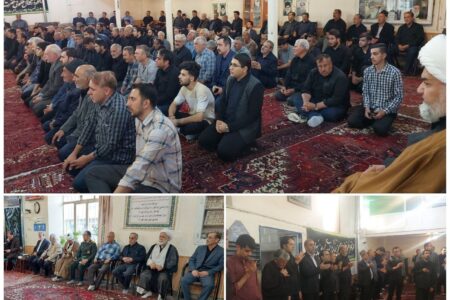 مراسم بزرگداشت سالگرد ارتحال امام خمینی(ره) در گوگان برگزار شد