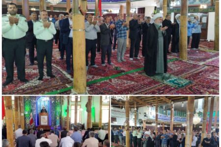 نماز عید سعید قربان در گوگان اقامه شد