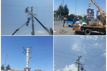 دو سکسیونر هوایی در روستاهای قراغیل و فیروزسالار نصب شد