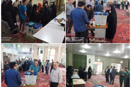 مردم منطقه گوگان وفاداری به انقلاب و نظام را بار دیگر با حضور در پای صندوق های رأی اثبات کردند