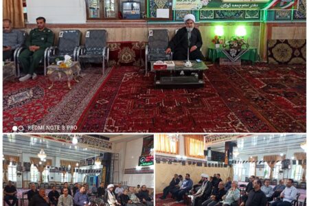 جلسه فرهنگ عمومی با موضوع تشریح برنامه‌های سالروز برگزاری اولین نماز جمعه بعد از انقلاب در گوگان برگزار گردید