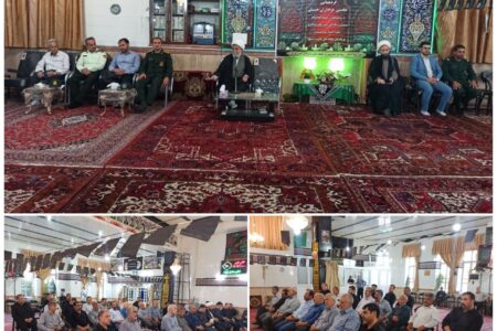 جلسه هماهنگی و هم اندیشی برگزاری مراسمات ایام محرم در منطقه گوگان برگزار شد