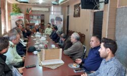 دیدار مسئولان منطقه گوگان با فرمانده انتظامی شهرستان آذرشهر به مناسبت گرامیداشت هفته نیروی انتظامی