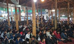 همایش بزرگ اقتدار بسیج با پخش زنده و مستقیم سخنرانی رهبر انقلاب در گوگان