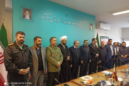 فرماندار جدید شهرستان آذرشهر منصوب شد