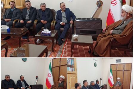 دیدار فرماندار شهرستان آذرشهر با امام جمعه گوگان