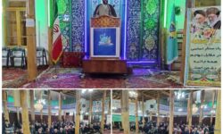 اقامه نماز جمعه در منطقه گوگان به امامت حجتالاسلام فاطمی