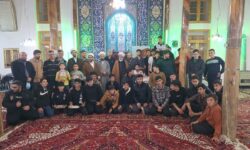 مراسم معنوی اعتکاف در گوگان برگزار شد