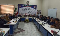 برگزاری جلسه شورای اداری بخش گوگان به مناسبت هماهنگی برنامه های دهه فجر
