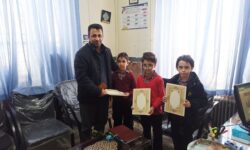 درختانی که با دستان کوچک و از دلهای بزرگ جوانه خواهند زد/ شهردار گوگان پاسدار حرکت سبز دانشآموزان مدرسه شهید برادران این شهر شد