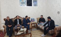 عیادت صمیمی دکتر متفکر آزاد از کربلایی علیاکبر رسولی