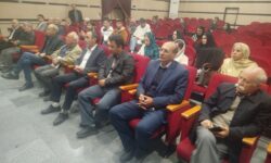 حضور فرماندار شهرستان آذرشهر در مراسم شعر بهار هنر انقلاب