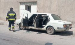آتشسوزی خودرو در خیابان علمدار گوگان با اقدام سریع آتشنشانی مهار شد