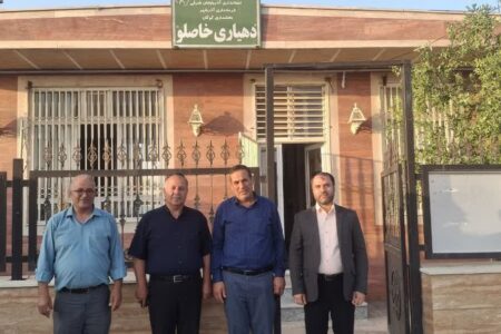 بازدید رئیس سازمان مدیریت و برنامه‌ریزی استان از روستای خاصلو با محوریت بررسی مشکلات زیرساختی بخش گوگان