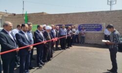 آسفالت معابر و دیواره ساحلی روستای دستجرد به بهره‌برداری رسید