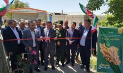 افتتاح طرح پرورش آبزیان خوراکی در روستای فیروزسالار بخش گوگان