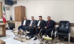 دیدار معاون مدیرکل امور مالیاتی استان با بخشدار گوگان