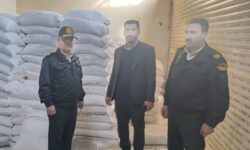 کشف و ضبط ۲۳۰ کیسه آرد یارانه‌ای از یک واحد تولیدی در شهرک صنعتی شهید سلیمی