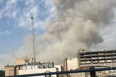 آغاز موج اول حملات موشکی ایران به اسرائیل